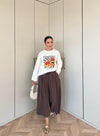 HR-2785H&R ButikHap - Sare Oysh Modal Pantolon Kahve