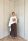 HR-2785H&R ButikHap - Sare Oysh Modal Pantolon Kahve