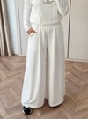 HR-0872H&R ButikMB - Bol oysh Pantolon Beyaz