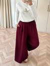 HR-0878H&R ButikMB - Bol oysh Pantolon Bordo