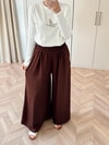 HR-0876H&R ButikMB - Bol oysh Pantolon Kahverengi