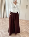 HR-0876H&R ButikMB - Bol oysh Pantolon Kahverengi