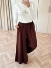 HR-0876H&R ButikMB - Bol oysh Pantolon Kahverengi