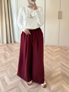 HR-0880H&R ButikMB - Krep Pantolon Bordo