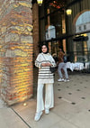 PANTLN-23H&R ButikÖrme Triko Pantolon Krem