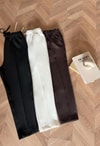 PNT-010H&R ButikScuba Çımalı Boru Paça Pantolon Siyah