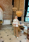 PANTLN-99H&R ButikSimli Muadil Pantolon Gold