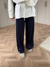PANTLN-107H&R ButikTaşlı Triko Pantolon Lacivert