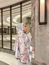 ŞAL-11H&R ButikGül Desen İthal İpek Şal