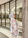 ŞAL-11H&R ButikGül Desen İthal İpek Şal