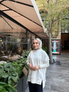 Sweat-18333H&R ButikDilvi Model Sweat Beyaz