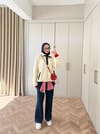 HR-3275H&R ButikHr- Muadil Sweat Ekru