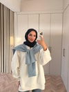 HR-3283H&R ButikHr- Omuz Atkısı Bebe Mavi