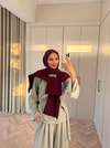 HR-3283H&R ButikHr- Omuz Atkısı Bordo
