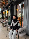 Sweat-189H&R ButikOlla Sim Detaylı Sweat Ön V Siyah