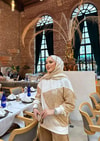 Sweat-189H&R ButikOlla sim Detaylı Sweat Yan Çizgili Bej
