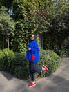 HR-3490H&R ButikOversize Sweat Saks Mavisi