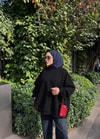 HR-3435H&R ButikOversize Sweat Siyah