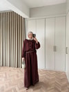 HR-0038H&R ButikAley Gofre Takım Bordo
