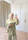 HR-1146H&R ButikCho - Kayla Takım Haki