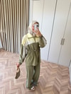 HR-1146H&R ButikCho - Kayla Takım Haki