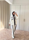 HR-2898H&R ButikCho- Selan Modal Takım Ekru