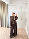 HR-3250H&R ButikEk - Diva Oysh Takım Kahve