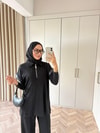 HR-3240H&R ButikEk- Fina Yelekli Takım Siyah