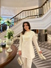 TAKM-2239H&R ButikFuş-Leydi Takım Ekru