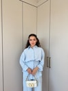 HR-0950H&R ButikHap- Ayla Tensel Takım Mavi