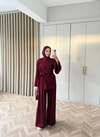 HR-3402H&R ButikHap-Aymek Bağlamalı Takım Bordo