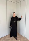 HR-2803H&R ButikHap - Perla Elbiseli 2 Li Takım Siyah