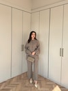 TAKM-2285H&R ButikHen-Resi Yan Piliseli Takım Vizon