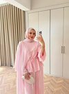 HR-1542H&R ButikHew - Hina Şifon Takım Pembe