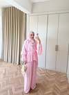 HR-1027H&R ButikHew- Lika Takım Pembe