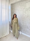 HR-1065H&R ButikHot- Belami 3 Lü Takım Haki