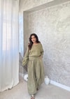HR-1065H&R ButikHot- Belami 3 Lü Takım Haki