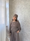 HR-1065H&R ButikHot- Belami 3 Lü Takım Vizon