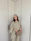 HR-1132H&R ButikHot- Dise Keten Takım Vizon