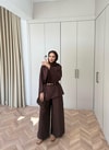 HR-0867H&R ButikHot- Gela Modal Takım Kahverengi