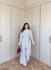 HR-0943H&R ButikHot- Puantiyeli Les Takım Beyaz