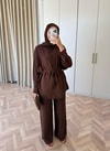 HR-1402H&R ButikHot - Wena Takım Acı Kahve