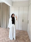 HR-0908H&R ButikMB - Afra Ön V Oysh Takım Beyaz