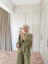 HR-0908H&R ButikMB - Afra Ön V Oysh Takım Haki