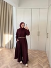 HR-0869H&R ButikMb- Ferlaw 2 Li Takım Bordo