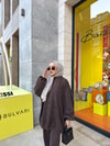 TKM-1938H&R ButikMC-Palan Muadil Oysh Takım Kahve