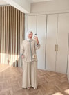 HR-1083H&R ButikMeysal Takım Bej