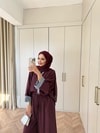 HR-1083H&R ButikMeysal Takım Bordo