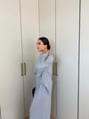 HR-2733H&R ButikMıs- Hilla Pantolon Büzgülü Takım Gri