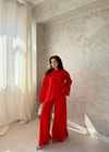HR-1371H&R ButikMsn- Ramia Modal Takım Kırmızı